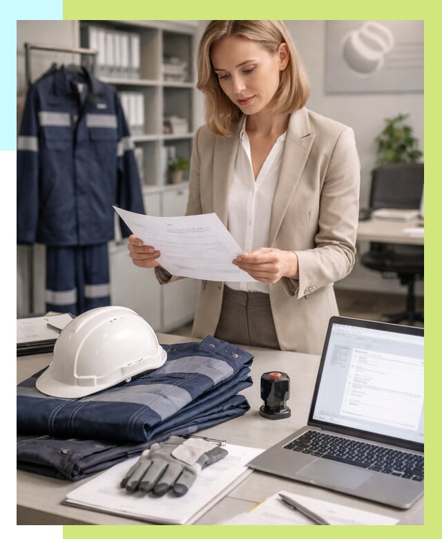 Сертификация спецодежды в Ефремах от 7172 р. | Алешин-Фрм