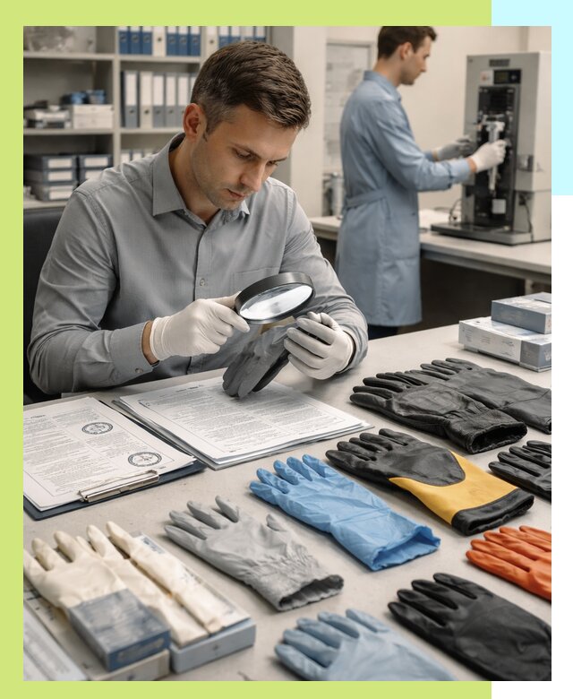 Сертификация перчаток и средств защиты продукции в Ефремах