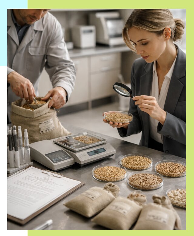 Сертификация зерна в Ефремах по цене от 15368 р. | Алешин-Фрм