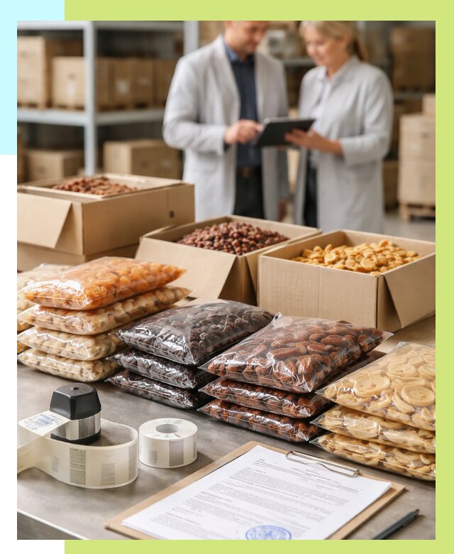 Сертификация сухофруктов в Ефремах от 12294 р. | Алешин-Фрм под ключ