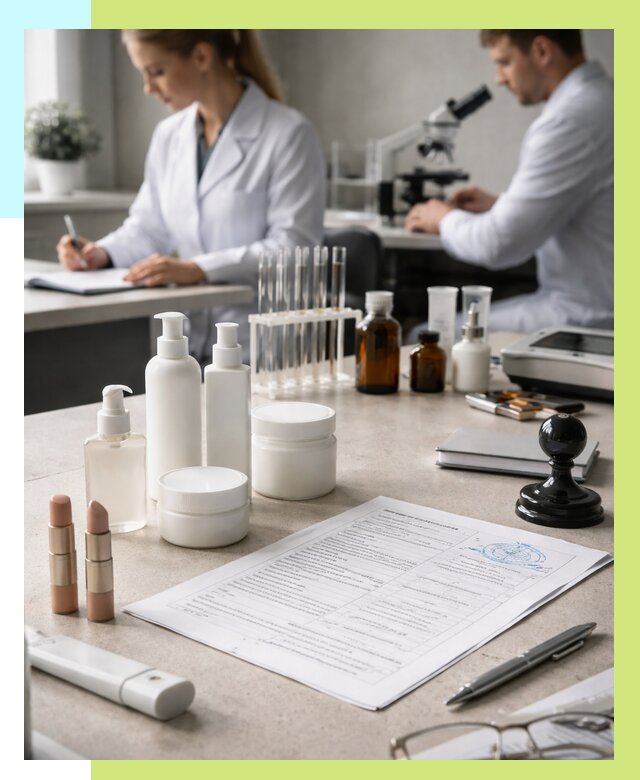 Сертификация косметики в Ефремах от 20490 р. - Алешин-Фрм