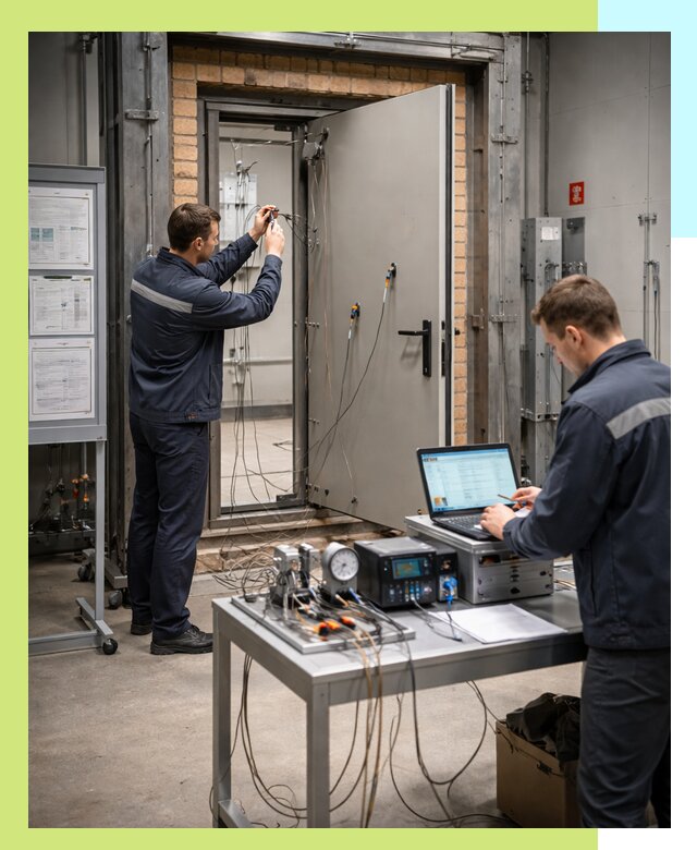 Сертификация противопожарных дверей в Ефремах по ГОСТ и ТР