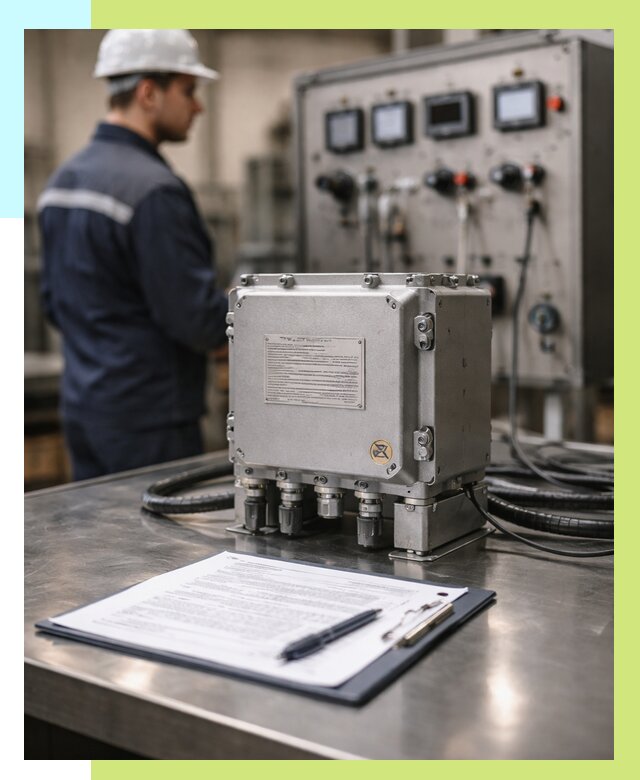 Сертификация взрывозащищенного оборудования в Ефремах от 35858 р. | Алешин-Фрм