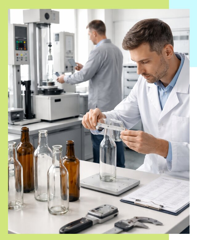 Сертификация стеклянных бутылок и сопутствующей упаковки в Ефремах