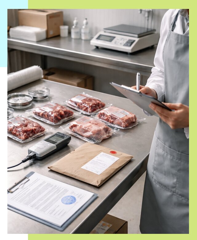 Сертификат на мясо и декларация в Ефремах от 8708 р. | Алешин-Фрм