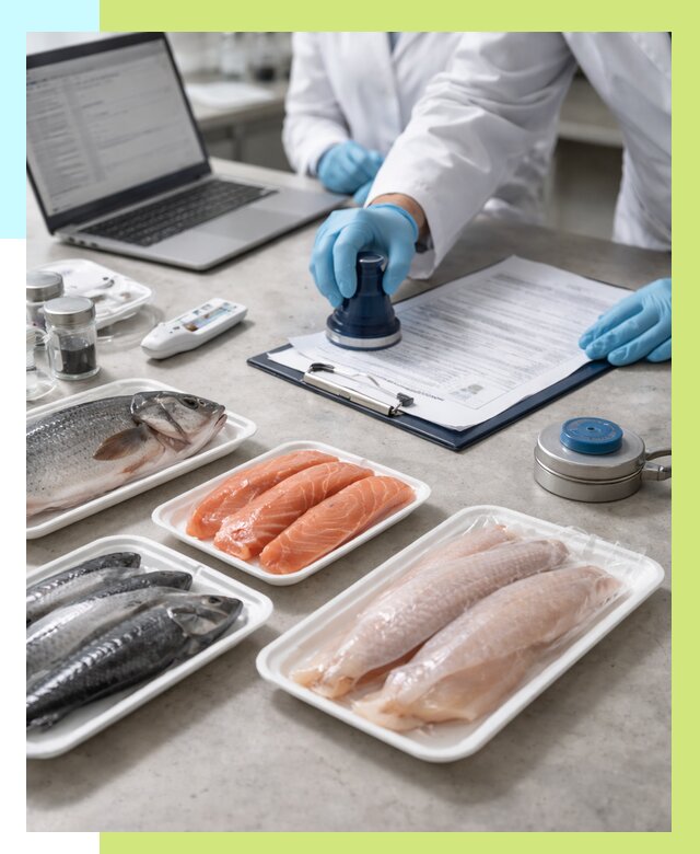 Сертификация рыбы и сертификат в Ефремах от 15368 р. | Алешин-Фрм