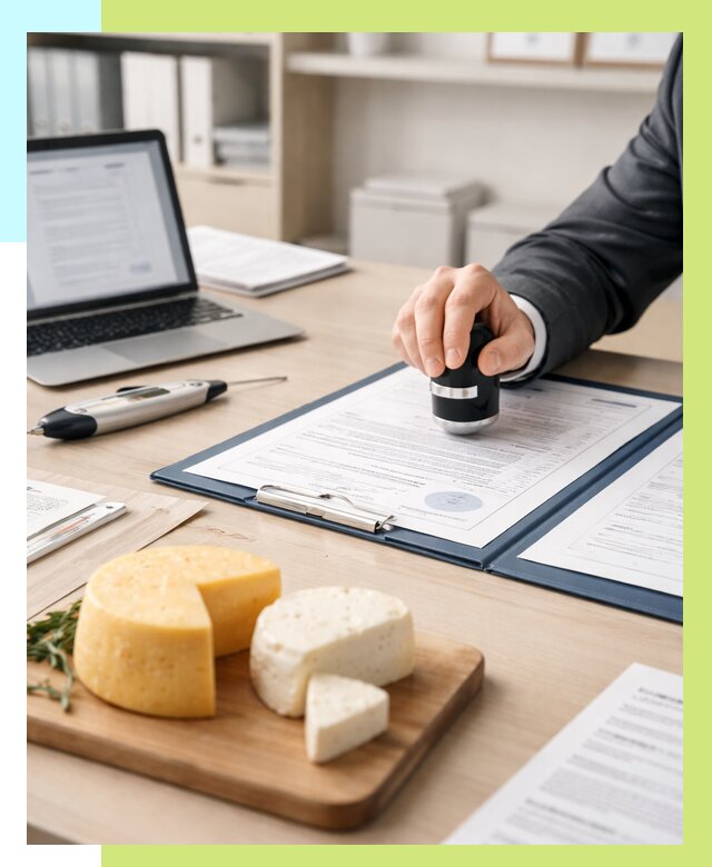 Сертификация сыров в Ефремах от 15368 р | Сертификат на сыр Алешин-Фрм