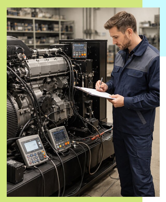 Сертификация дизельных генераторов и их оборудования в Ефремах