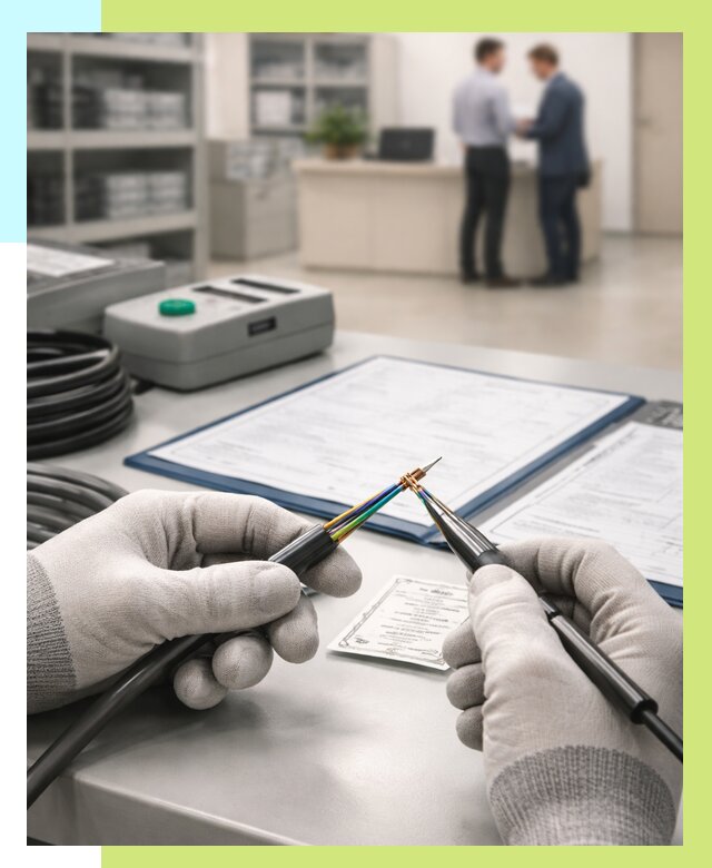 Сертификация провода в Ефремах от 18441 р. в Алешин-Фрм