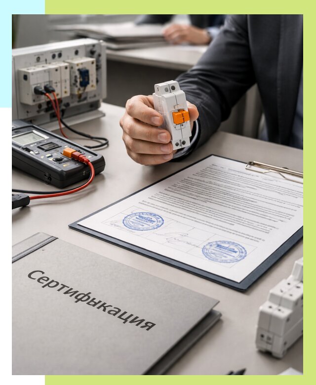 Сертификация выключателей под ключ в Ефремах от 15368 р. | Алешин-Фрм