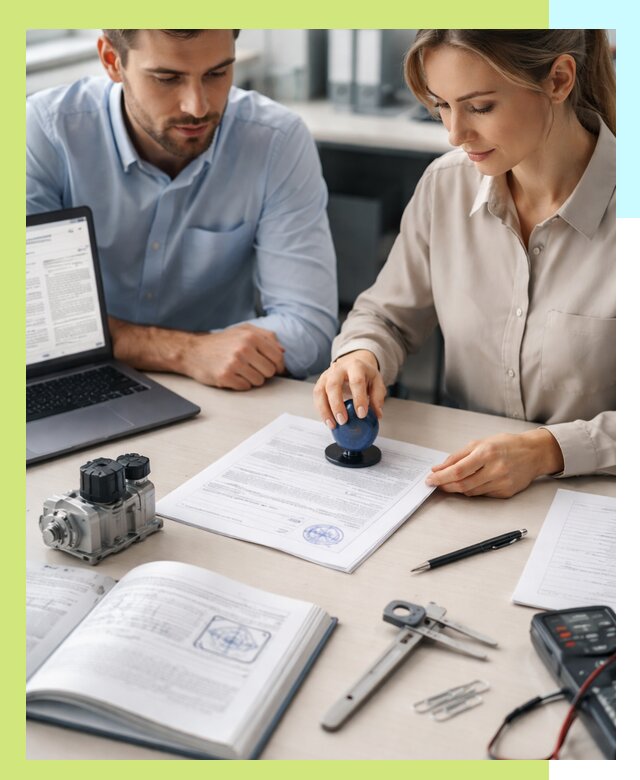 Выдача паспорта изделия и техническая экспертиза продукции в Ефремах