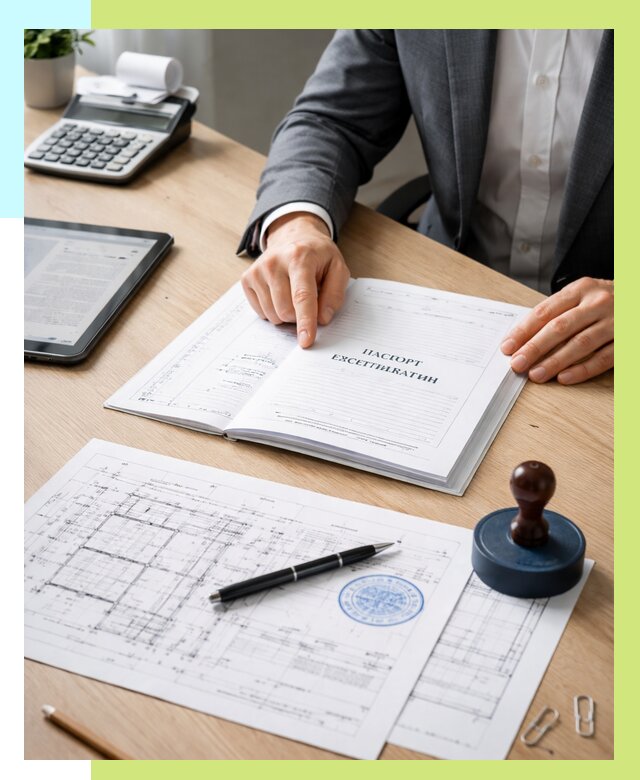 Паспорт эксплуатации в Ефремах под ключ от 4610 р. Алешин-Фрм