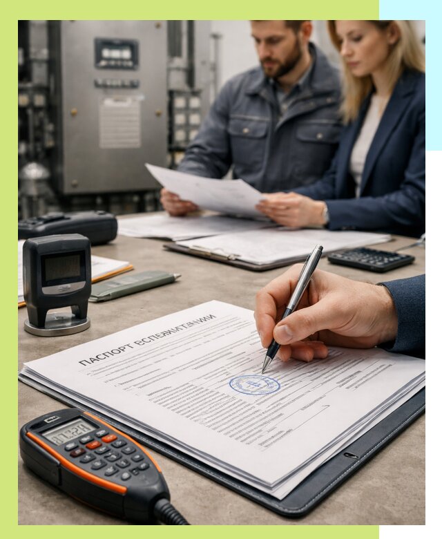 Оформление паспорта эксплуатации оборудования в Ефремах