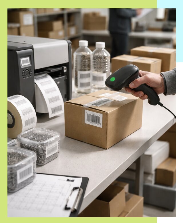 Штрихкодирование продукции и маркировка для продажи в Ефремах