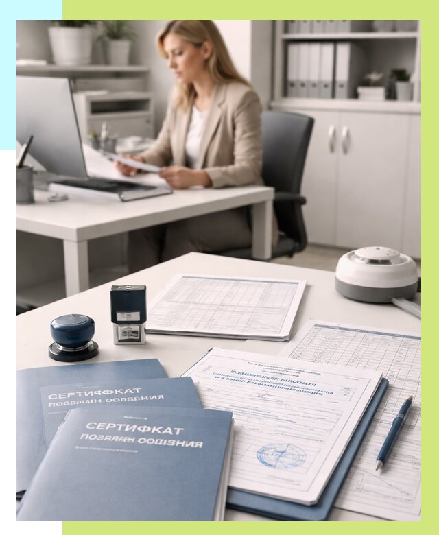 Сертификаты пожарной безопасности в Ефремах от 15368 р. | Алешин-Фрм