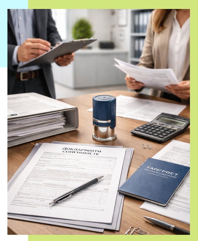 Декларация соответствия ТР ТС в Ефремах от 8196 р., Алешин-Фрм