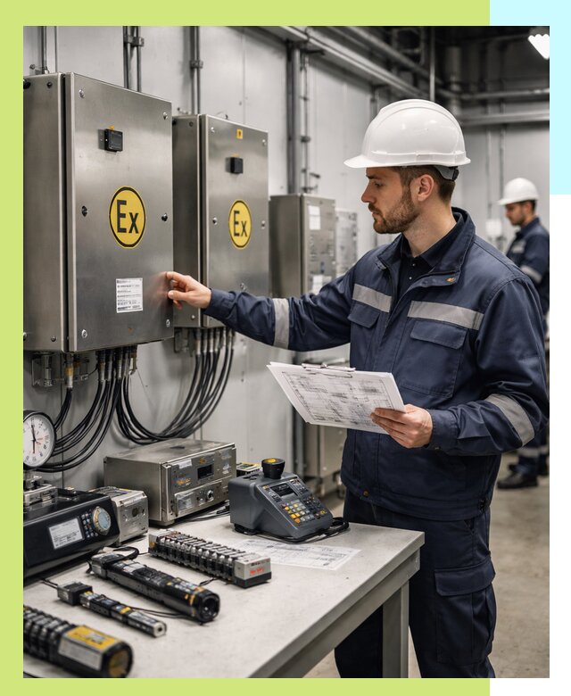 Сертификат взрывозащиты промышленного оборудования в Ефремах