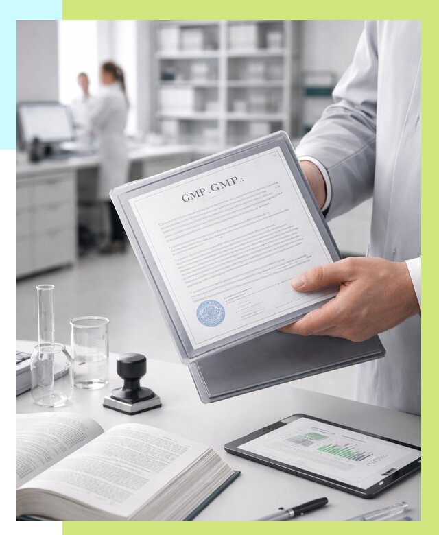 Сертификат GMP в Ефремах под ключ от 87083 р. | Алешин-Фрм