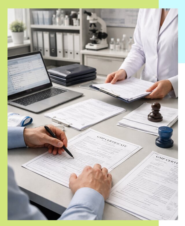 Оформление сертификата GMP в Ефремах для фармпроизводства