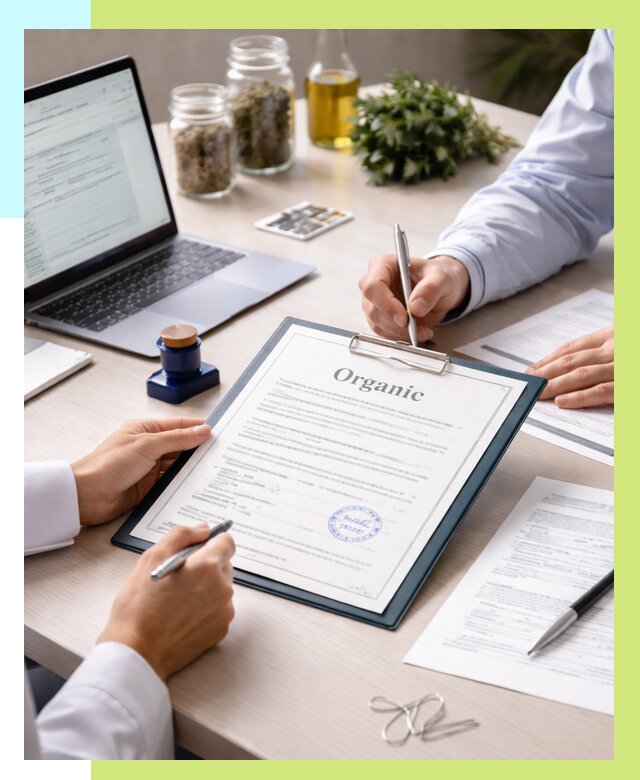 Оформление сертификат органик в Ефремах от 30735 р. | Алешин-Фрм