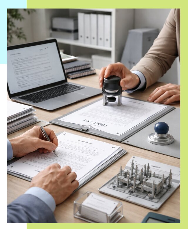 Сертификат ISO 29001 в Ефремах под ключ от 76838 р. | Алешин-Фрм