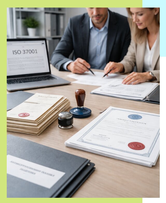 Получение сертификата ISO 37001 по системе борьбы с коррупцией в Ефремах